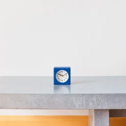 Petit Réveil Carré - Bleu -Décoration D'intérieur reveil bleu 2