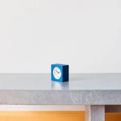Petit Réveil Carré - Bleu -Décoration D'intérieur reveil bleu