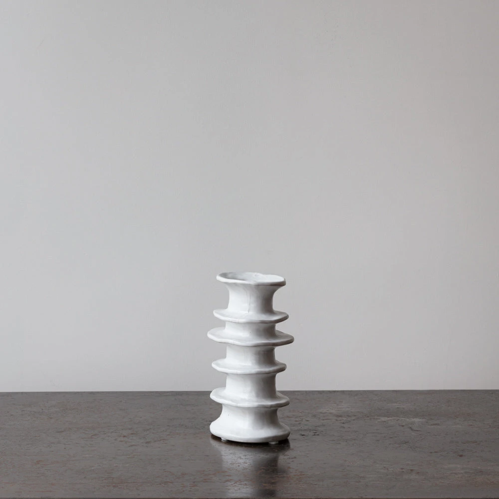 Vase Billy 04 - Blanc 2 Vase Billy 04 - Blanc – Image 2