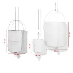 Suspension Koushi - Blanc -Décoration D'intérieur suspension koushi blanc 28255274664131