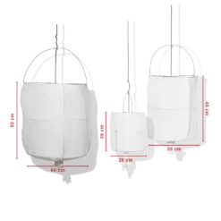 Suspension Koushi - Blanc -Décoration D'intérieur suspension koushi blanc 28255283904707