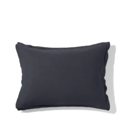 Taie D'oreiller En Gaze De Coton - Gris Fusain -Décoration D'intérieur taie d oreiller en gaze de coton gris fusain 28164650729667