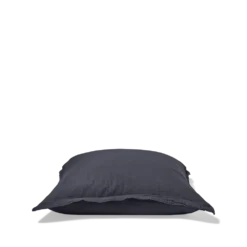 Taie D'oreiller En Gaze De Coton - Gris Fusain -Décoration D'intérieur taie d oreiller en gaze de coton gris fusain 28236217254083