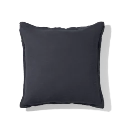 Taie D'oreiller En Gaze De Coton - Gris Fusain -Décoration D'intérieur taie d oreiller en gaze de coton gris fusain 28236217286851