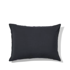 Taie D'oreiller En Lin Lavé - Bleu Encre -Décoration D'intérieur taie d oreiller en lin lave bleu encre 28164736745667