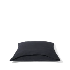 Taie D'oreiller En Lin Lavé - Bleu Encre -Décoration D'intérieur taie d oreiller en lin lave bleu encre 28261406507203