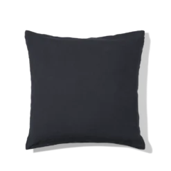 Taie D'oreiller En Lin Lavé - Bleu Encre -Décoration D'intérieur taie d oreiller en lin lave bleu encre 28261406539971