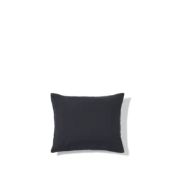 Taie D'oreiller En Lin Lavé - Bleu Encre -Décoration D'intérieur taie d oreiller en lin lave bleu encre 28261415420099