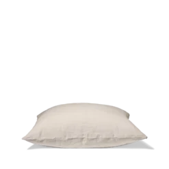 Taie D'oreiller En Lin Lavé - Pierre -Décoration D'intérieur taie d oreiller en lin lave pierre 28236252479683