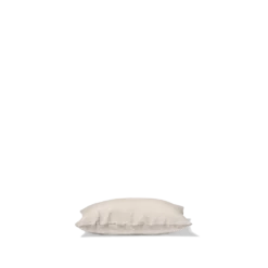 Taie D'oreiller En Lin Lavé - Pierre -Décoration D'intérieur taie d oreiller en lin lave pierre 28253913972931