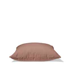 Taie D'oreiller En Lin Lavé - Rose Argile -Décoration D'intérieur taie d oreiller en lin lave rose argile 28164737204419