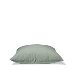 Taie D'oreiller En Lin Lavé - Vert Céladon -Décoration D'intérieur taie d oreiller en lin lave vert celadon 28236250480835
