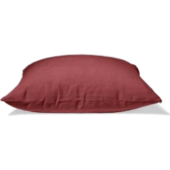 Taie D'oreiller En Lin Lavé - Rouge Pompei -Décoration D'intérieur taie 09327116 1218 418a 99e5 6ef7a149682e