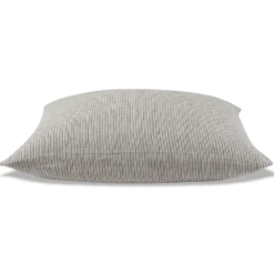 Taie D'oreiller En Lin Lavé - Rayures Chemise Brun Posillipo -Décoration D'intérieur taiebrun