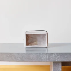 Trousse - Transparent & Beige 5 Trousse - Transparent & Beige -Décoration D'intérieur trous transp2