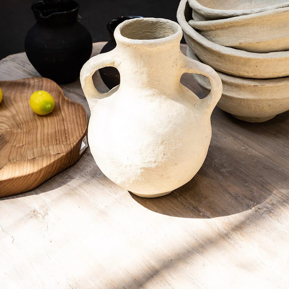 Vase Oreilles En Papier Mâché 1 Vase Oreilles En Papier Mâché