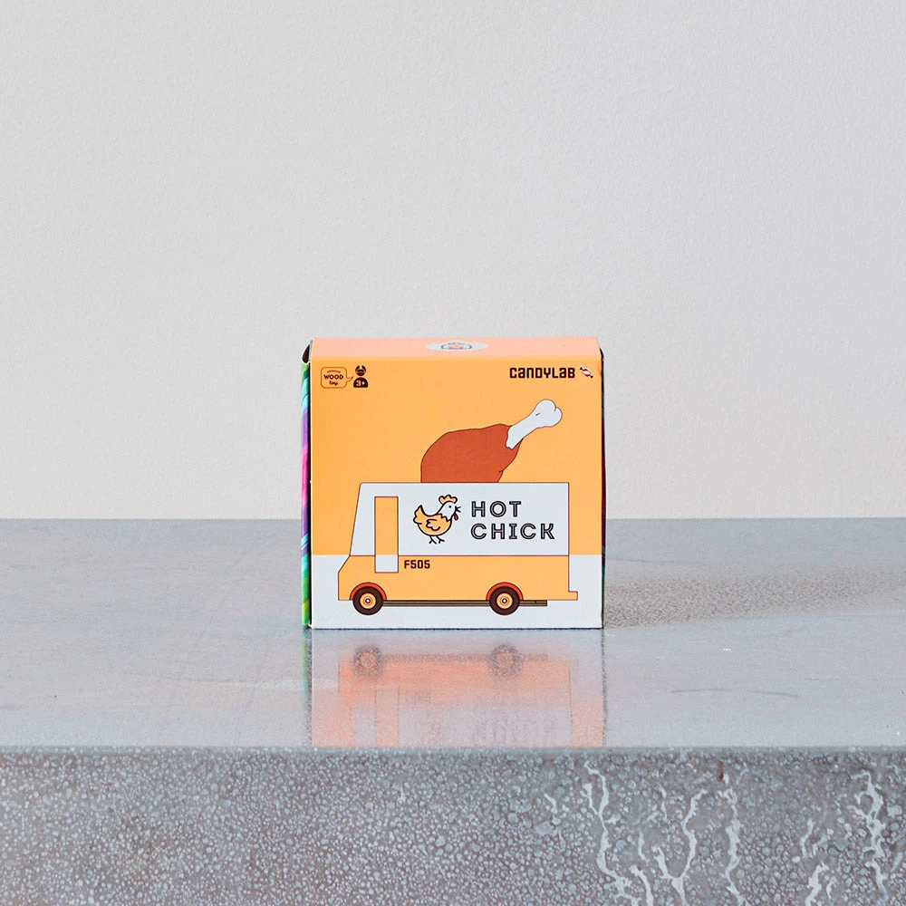 Jouet En Bois - Fried Chicken Van 2 Jouet En Bois - Fried Chicken Van – Image 2